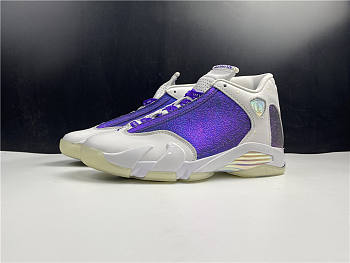 Jordan 14 Retro Doernbecher White Purple