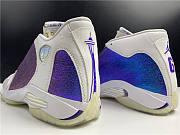 Jordan 14 Retro Doernbecher White Purple - 2