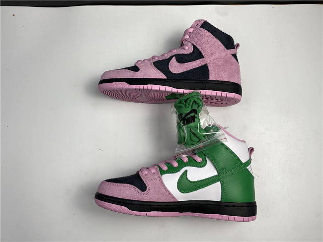 Nike SB Dunk High Invert Celtics  - 1