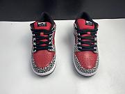 Nike Dunk SB Low Supreme Red Cement - 4