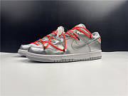 Nike Dunk Low Off-White Silver CT0856-800 - 1