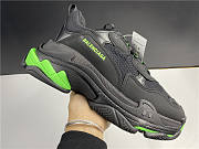 Balenciaga Triple S Black Green - 2