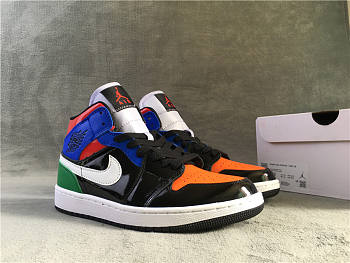 Jordan 1 Mid Multi Patent  