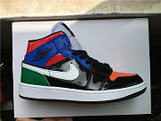 Jordan 1 Mid Multi Patent   - 2