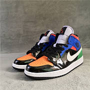 Jordan 1 Mid Multi Patent   - 3