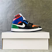 Jordan 1 Mid Multi Patent   - 5