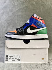 Jordan 1 Mid Multi Patent   - 6