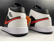 Air Jordan 1 Mid GS Chicago Bulls 554725 075 - 5