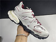 Balenciaga Track White Burgundy - 4