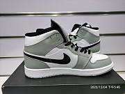 Air Jordan 1 Mid Light Smoke Grey 554724-092 - 6