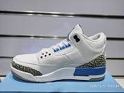 Air Jordan 3 UNC White Valor Blue CT8532-104 - 2