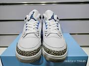 Air Jordan 3 UNC White Valor Blue CT8532-104 - 3