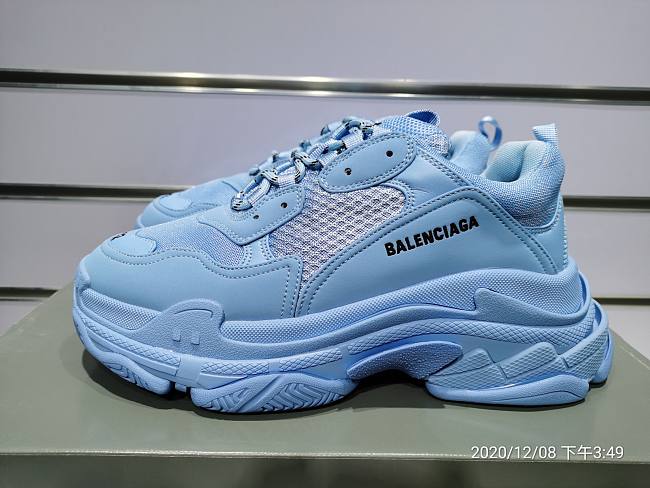 Balenciaga Triple S Light Blue   - 1