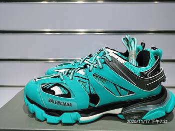 Balenciaga Track Emerald Blue 