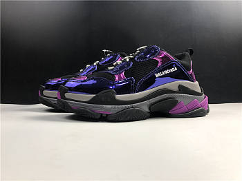 Balenciaga Triple S Bright Purplish Red  