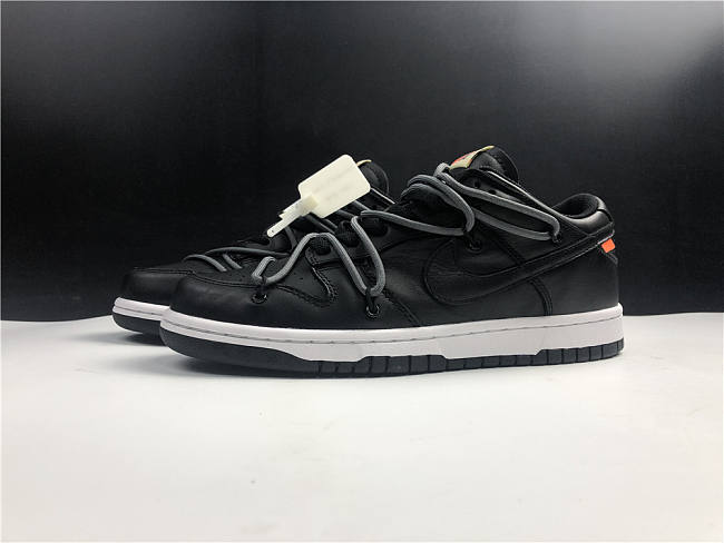 Nike SB Dunk Low Off-White Black CT0856-002 - 1