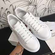 Alexander McQueen Oversized White Silver  - 4