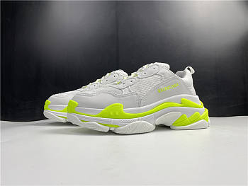 Balenciaga Triple S White Green 