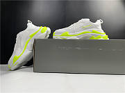 Balenciaga Triple S White Green  - 5