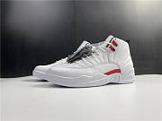 Jordan 12 Retro White University Red - 1