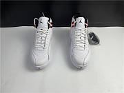 Jordan 12 Retro White University Red - 2