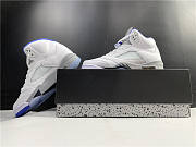 Jordan 5 Retro White Stealth  - 2