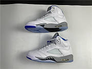 Jordan 5 Retro White Stealth  - 4