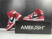 Nike Dunk High Ambush Red - 5