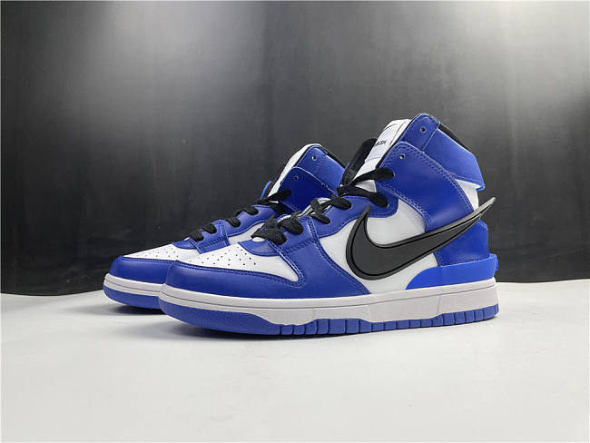 Nike Dunk High Ambush Deep Royal Blue - 1