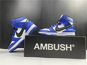 Nike Dunk High Ambush Deep Royal Blue - 3