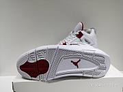 Air Jordan 4 Metallic Pack White Red CT8527-112  - 3