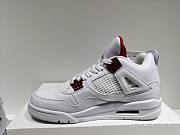 Air Jordan 4 Metallic Pack White Red CT8527-112  - 5