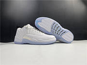 Air Jordan 12 Low White   - 3