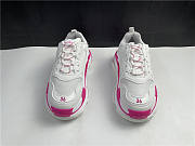 Balenciaga Triple S White Dark Pink  - 2