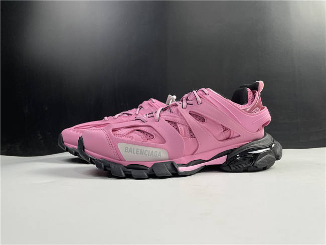 Balenciaga Track Trainers Pink Black - 1