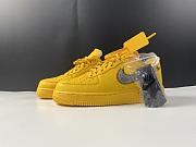 Nike Air Force 1 Low OFF-WHITE University Gold Metallic Silver  - 4