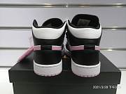 Jordan 1 Mid White Black Light Arctic Pink  - 3