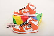 Nike SB Dunk High Supreme Orange  - 4