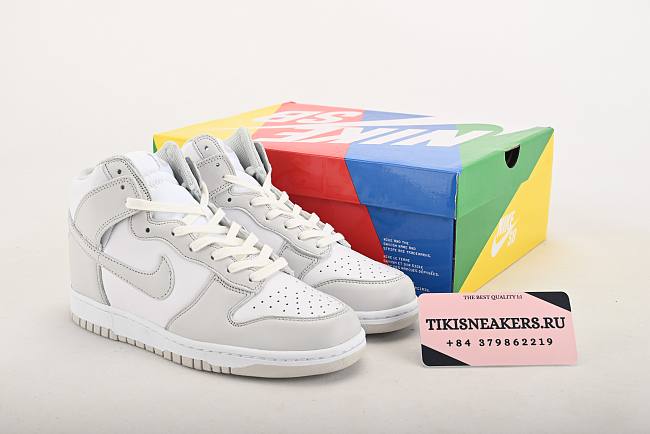 Nike Dunk High Retro White Vast Grey DD1399-100 - 1