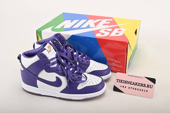 Nike Dunk High SP Varsity Purple  - 1