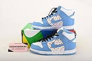 Nike Dunk High Pro SB Supreme Blue Stars  - 4