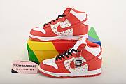 Nike Dunk High Pro SB Supreme Red Stars 307385-161 - 5