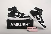 Nike Dunk High Ambush Black White  - 6