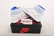 Air Jordan 1 Retro High Zoom White Racer Blue CK6637-104  - 2