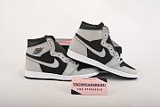 Jordan 1 Retro High Black White Light Smoke Grey  555088-035 - 6