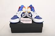 Air Jordan 1 Mid Royal Blue Laser Orange 554724-131 - 6