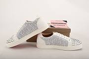 LBT White Louis Junior Spikes Sneakers  - 6