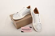 LBT White Louis Junior Spikes Sneakers  - 3