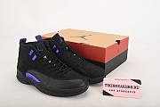 Jordan 12 Retro Black Dark Concord  - 1