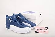 Air Jordan 12 Retro Stone Blue 130690-404 - 1